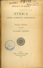 book Ethica. Ordine geometrico demonstrata