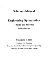 book Engineering Optimization (Solution manual)