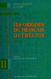 book Les origines du francais quebecois