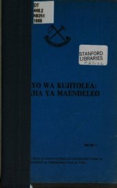 book Moyo wa kujitolea: silaha ya maendeleo