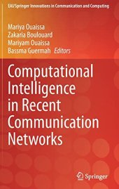 book Computational Intelligence in Recent Communication Networks (EAI/Springer Innovations in Communication and Computing)