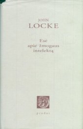 book Esė apie žmogaus intelektą