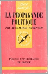 book La Propagande politique