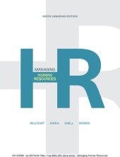 book Managing Human Resources - Ninth Canadian Edition