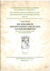 book Die Keramik in Mesopotamien und in den Nachbargebieten : von der Ur III-Zeit bis zum Ende der kassitischen Periode