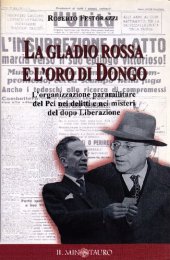 book La "Gladio Rossa" e l'oro di Dongo. L'organizzazione paramilitare del Pci nei delitti e nei misteri del dopo Liberazione