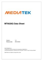 book MT6628Q Datasheet