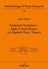 book Analytical Variations – Eight Critical Essays on Applied Music Theory