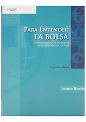 book Para Entender la Bolsa : Financiamiento e Inversión en el Mercado de Valores