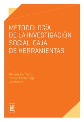 book Metodología de la investigación social: Caja de herramientas