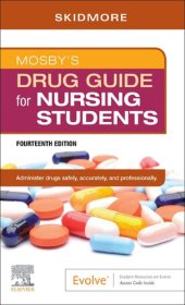 book Mosby's drug guide for nursing students