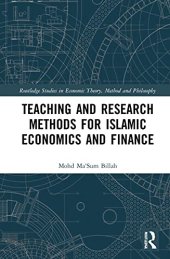 book Teaching and Research Methods for Islamic Economics and Finance