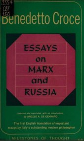 book Essays on Marx and Russia