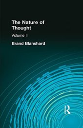 book The Nature of Thought: Volume II