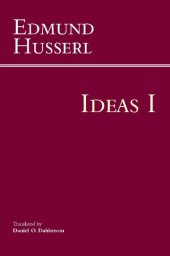 book Ideas for a pure phenomenology and phenomenological philosophy. First book, General introduction to pure phenomenology