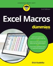 book EXCEL MACROS FOR DUMMIES.