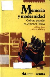 book Memoria y modernidad : cultura popular en América Latina