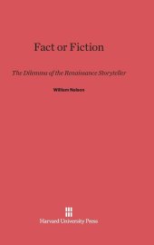 book Fact or Fiction: The Dilemma of the Renaissance Storyteller