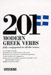 book 201 Modern Greek Verbs (201 Verbs Series)