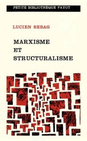 book Marxisme et structuralisme