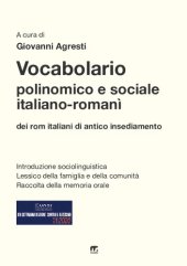 book Vocabolario polinomico e sociale italiano-romanì