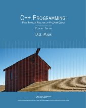 book C++ Programming: From Problem Analysis to Program Design