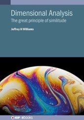 book Dimensional Analysis: The principle of similitude