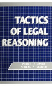 book Tactics of Legal Reasoning