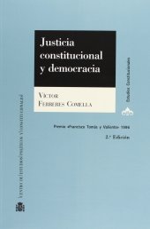 book Justicia constitucional y democracia