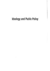 book Ideology and public policy : the case against pornography