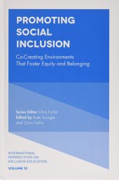 book Promoting Social Inclusion: Co-Creating Environments That Foster Equity and Belonging