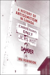 book A History of Antisemitism in Canada