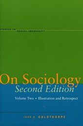 book On Sociology. Volume Two: Illustration and Retrospect