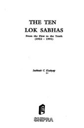 book The Ten Lok Sabhas : from the first to the tenth, 1952-1991