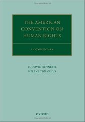 book The American Convention on Human Rights: A Commentary