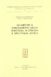 book Alfabetari e insegnamento della scrittura in Etruria e nell'Italia antica