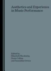 book Aesthetics and Experience in Music Performance