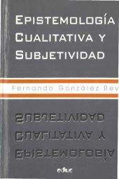 book Epistemología cualitativa y subjetividad