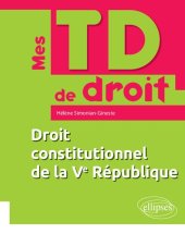 book Droit constitutionnel de la Ve République