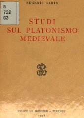 book Studi sul Platonismo medievale