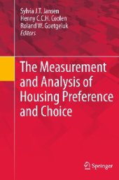 book The Measurement and Analysis of Housing Preference and Choice