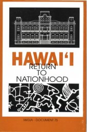 book Hawaiʻi: Return to Nationhood