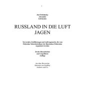 book Russland in die Luft jagen - Blowing Up Russia - Alexander Litvinenko - DEUTSCH