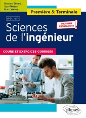 book Spécialité Sciences de l'ingénieur - Première et Terminale - Nouveaux programmes