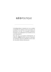 book Géopolitique de l'eau : entre conflits et coopérations