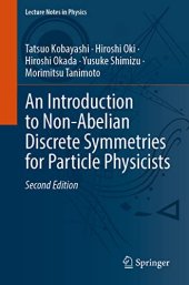 book An Introduction to Non-Abelian Discrete Symmetries for Particle Physicists