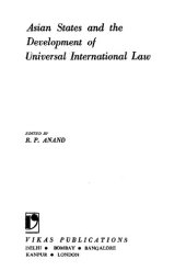 book Asian states and the development of universal international law.