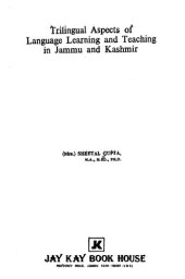 book Trilingual aspects of language and teaching in Jammu and Kashmir