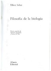 book Filosofía de la biología