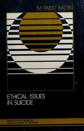 book Ethical Issues in Suicide